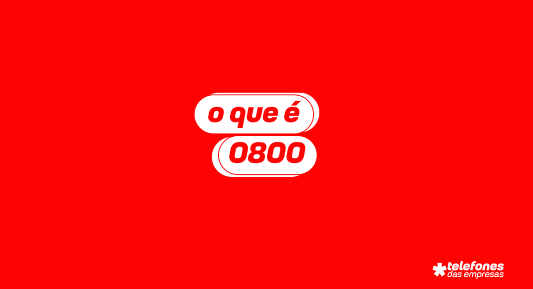 O que é 0800