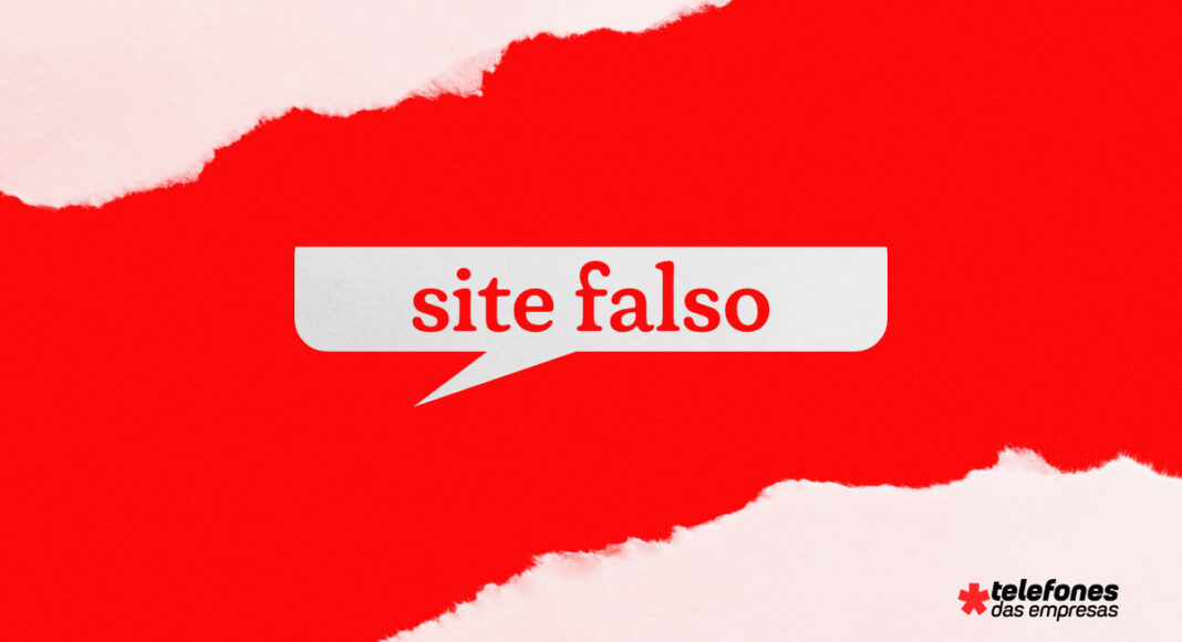 Golpe do Site Falso